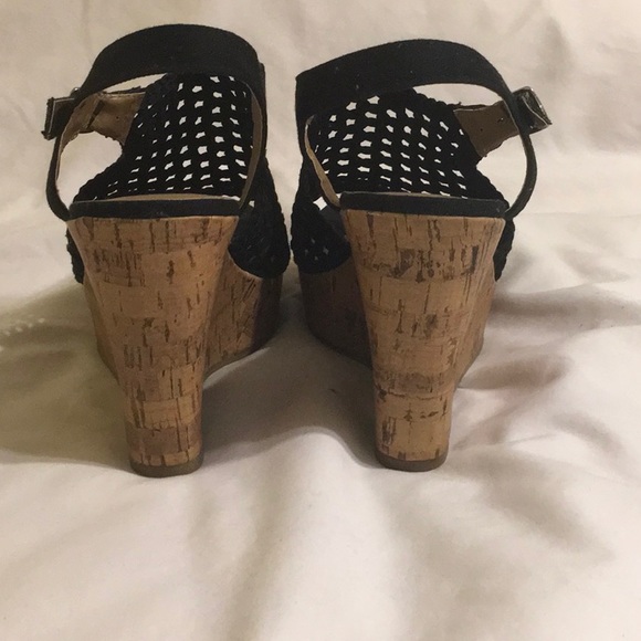 Black cork sandals - Picture 5 of 6
